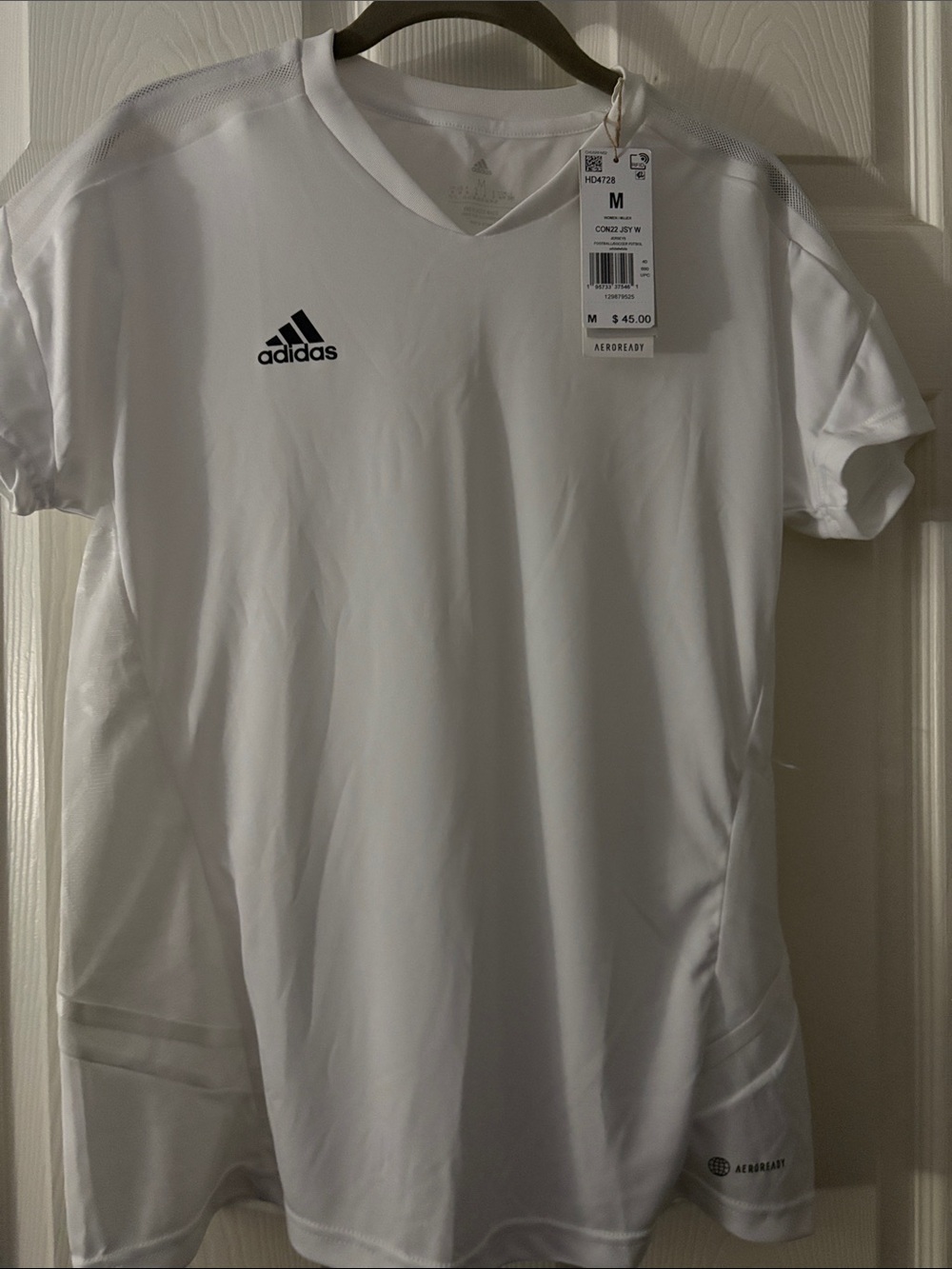 adidas White AEROREADY Women’s Short Sleeve Jersey